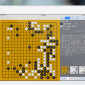 Go Eye on an iPad - displaying game commentaries in Japanese